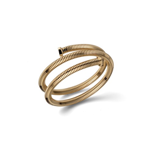 UNOAERRE - Bracciale Tubogas tre giri dorato Bronzo Ref. 2849 - UNOAERRE
