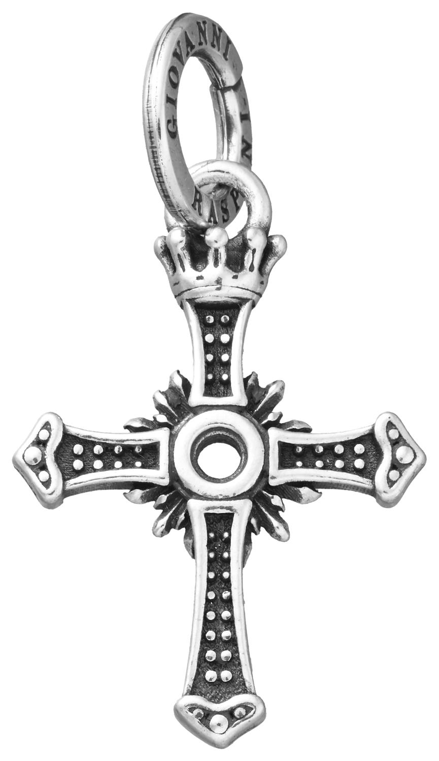 Giovanni Raspini - Charm Croce Coronata Ref. 11278 - GIOVANNI RASPINI