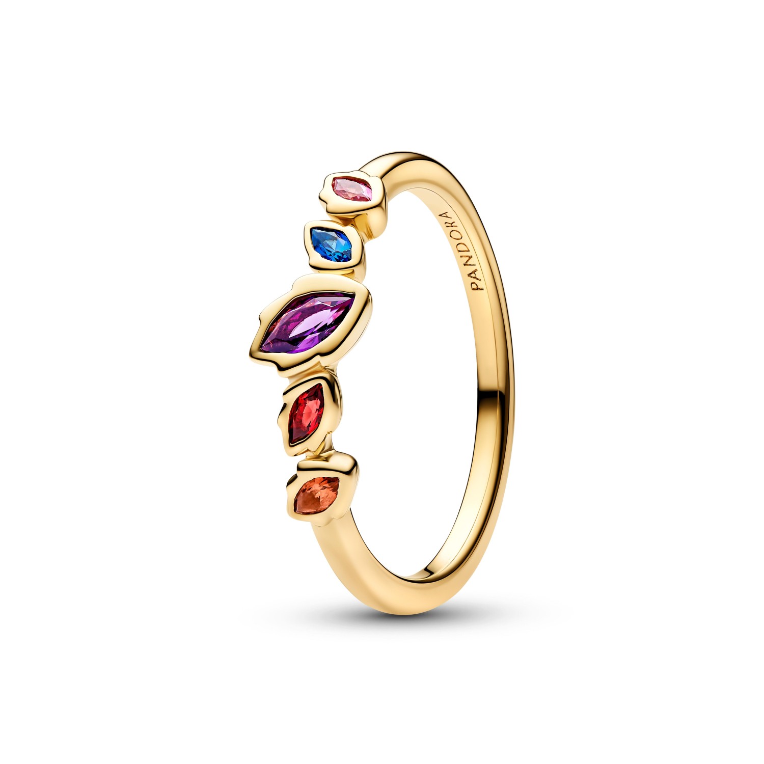 Anello Pandora Principesse Disney, Pocahontas, Anello Colori del Vento – 165048C01-58 - PANDORA