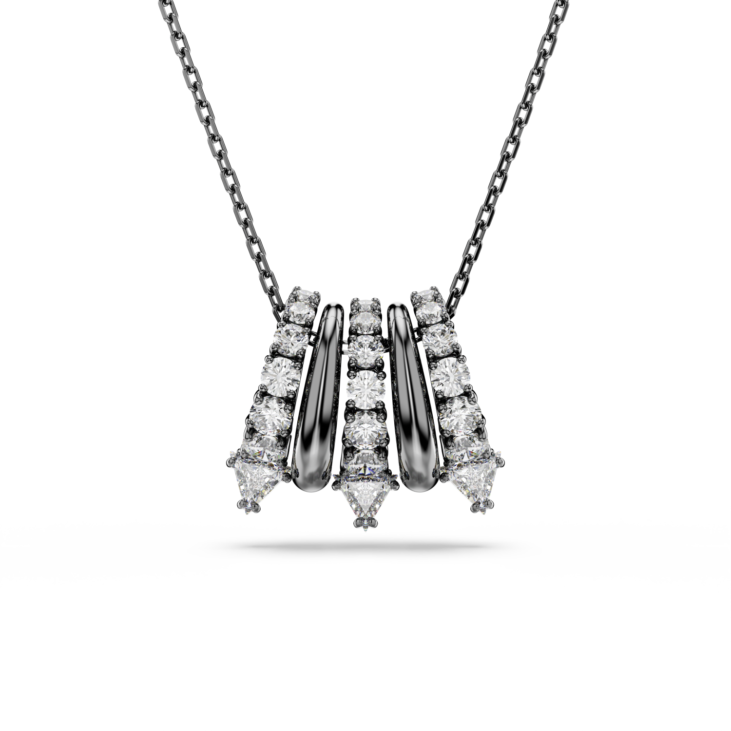 Swarovski - Pendente Sublima, Bianco, Placcato rutenio Ref. 5735225 - SWAROVSKI