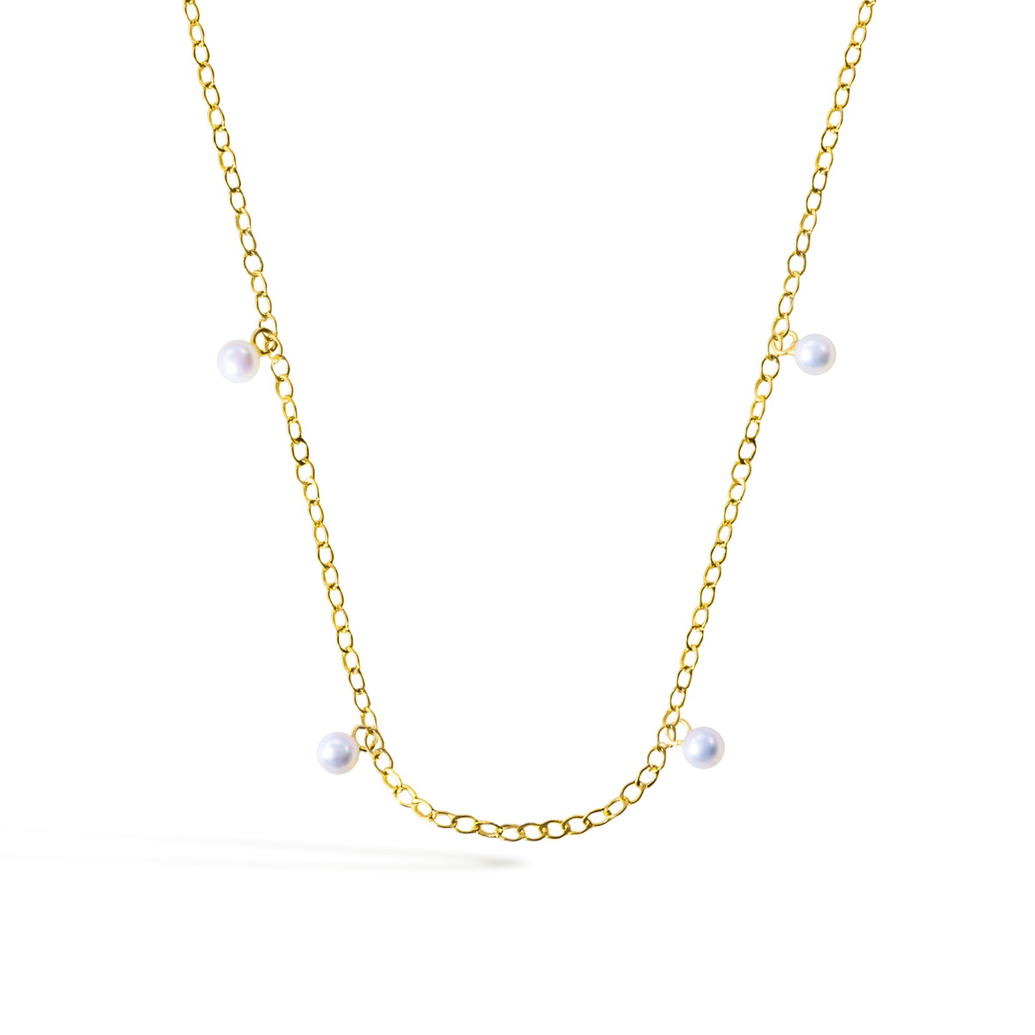 Collana in Oro 9 Kt e Perle  Ref. A0571G9 - FACCO