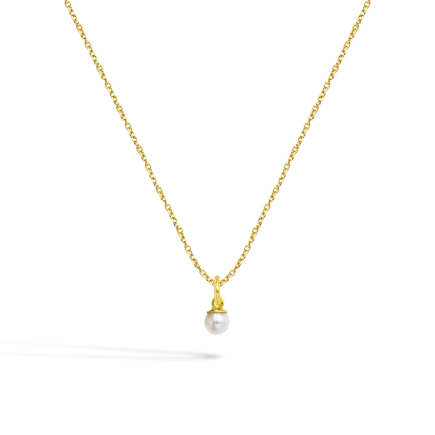 Collana Perla in Oro 9 Kt  Ref. C0149G9 - FACCO