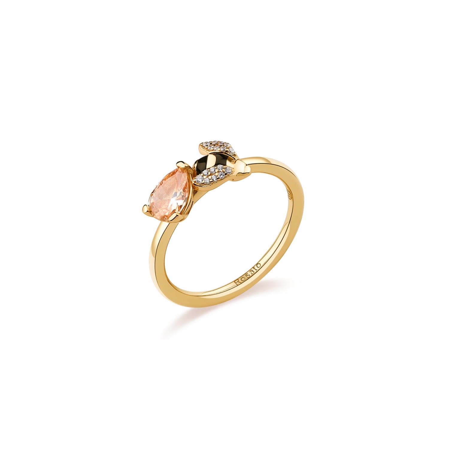 Anello Ape Rosato - Gaia Mis. 16 Ref. RZGA41C - ROSATO