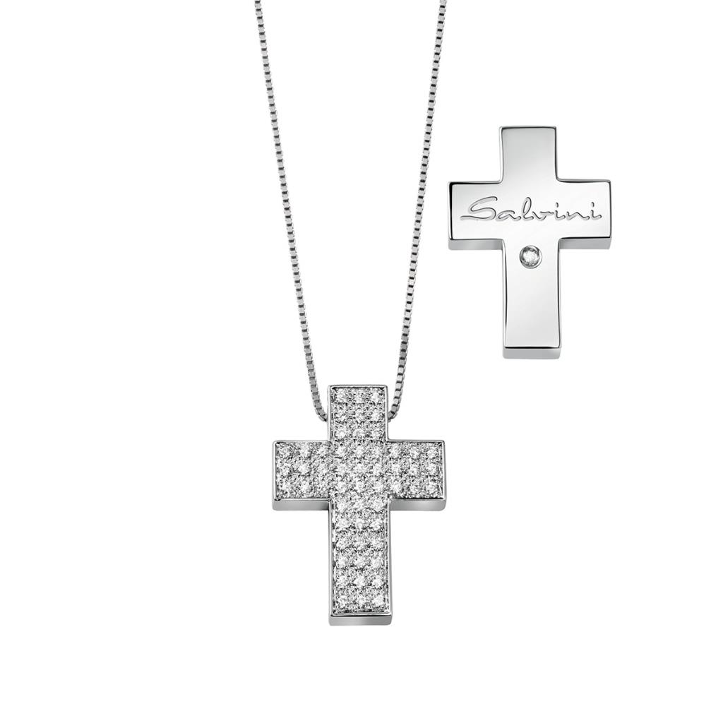 Collana Salvini - Girocollo con croce III Mis. Ref. 20067606 - SALVINI