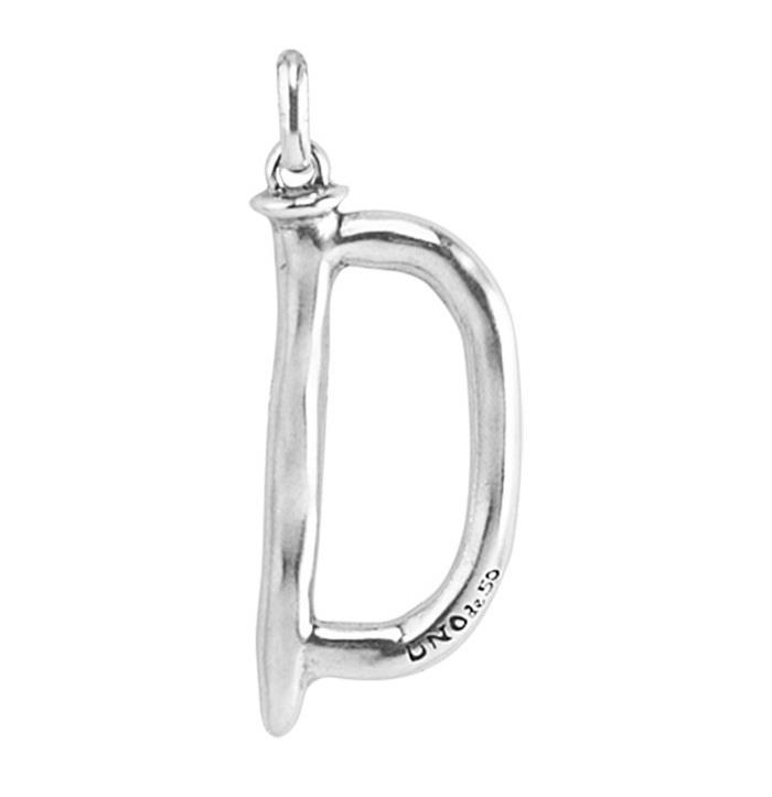 Lettera Alfabeto UNOde50 - Lettera D grande Ref. &nbsp;CHA0004MTL0000U - UNODE50