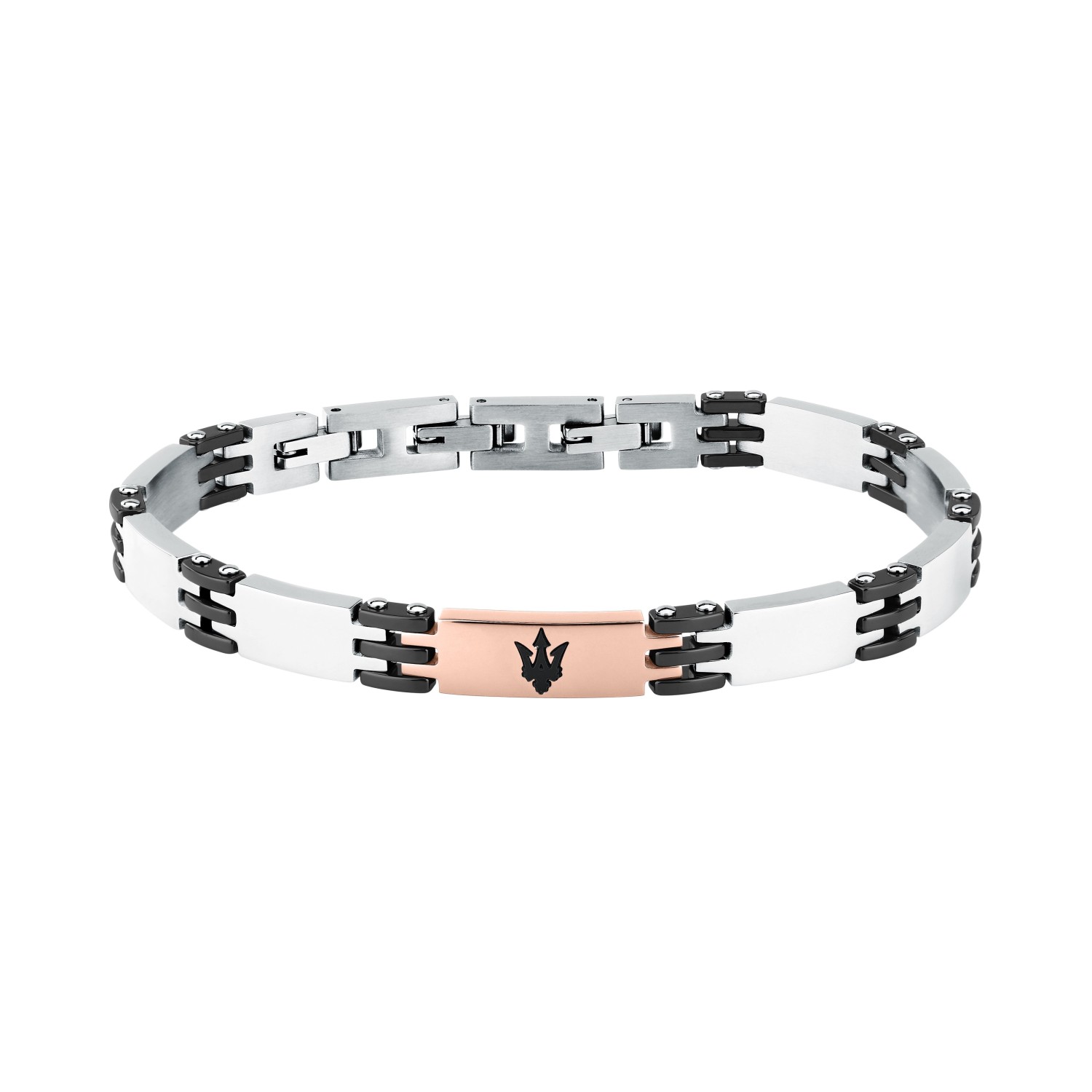 Bracciale da uomo Maserati Ceramic in Acciaio - JM426ATZ103 - MASERATI