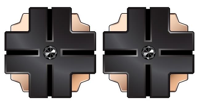 Gemelli Zancan da uomo in Acciaio Ref. EHG061 - ZANCAN