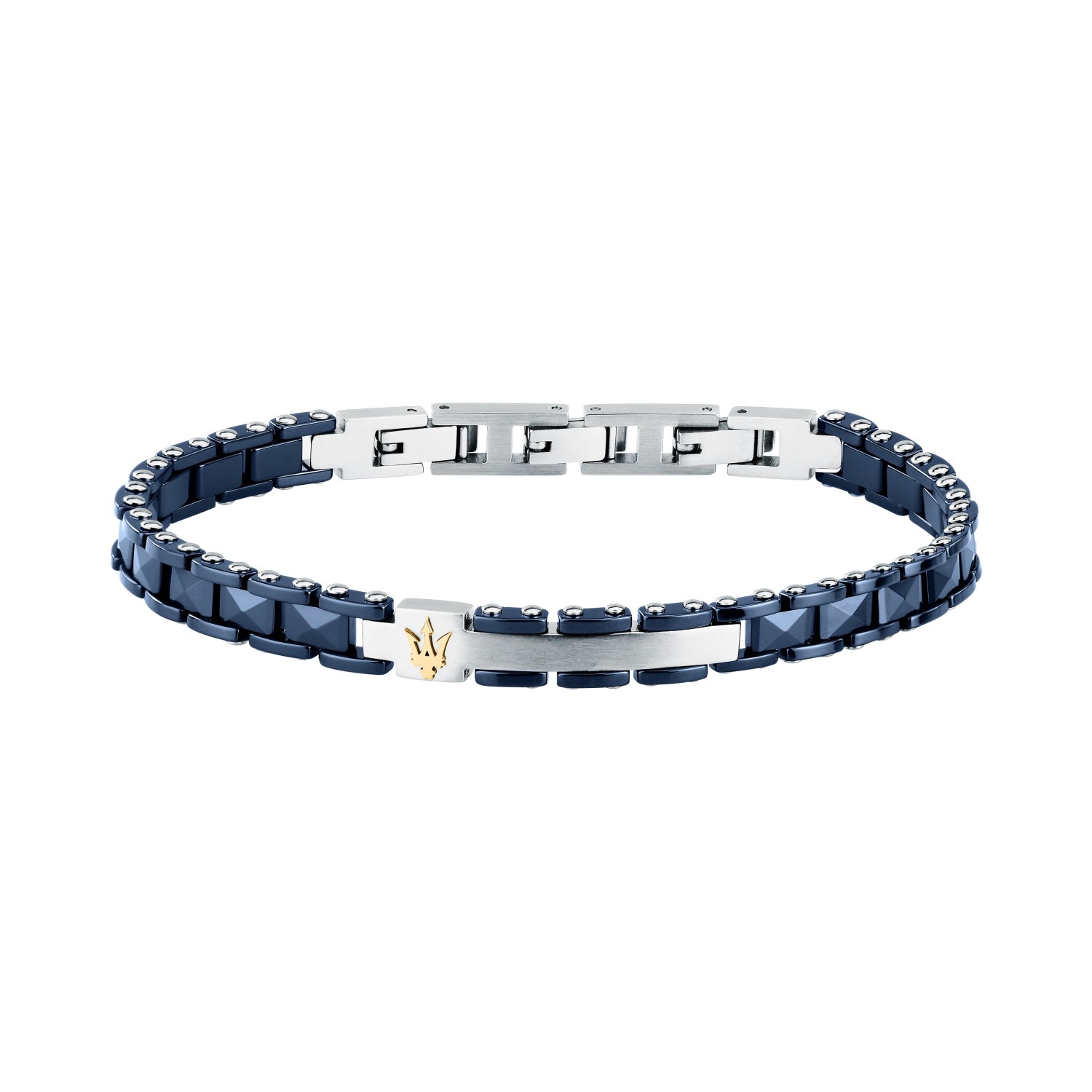 Bracciale da uomo Maserati Ceramic in Acciaio - JM426ATZ96 - MASERATI