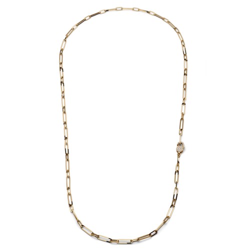 UNOAERRE - Collana lunga con chiusura in zirconi in Bronzo Ref. 2728 - UNOAERRE