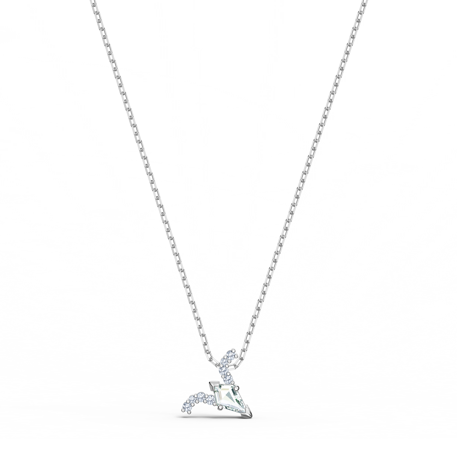 Swarovski - Pendente Zodiac II, Ariete, Bianco, Finitura in mix di placcature Ref. 5563890 - SWAROVSKI