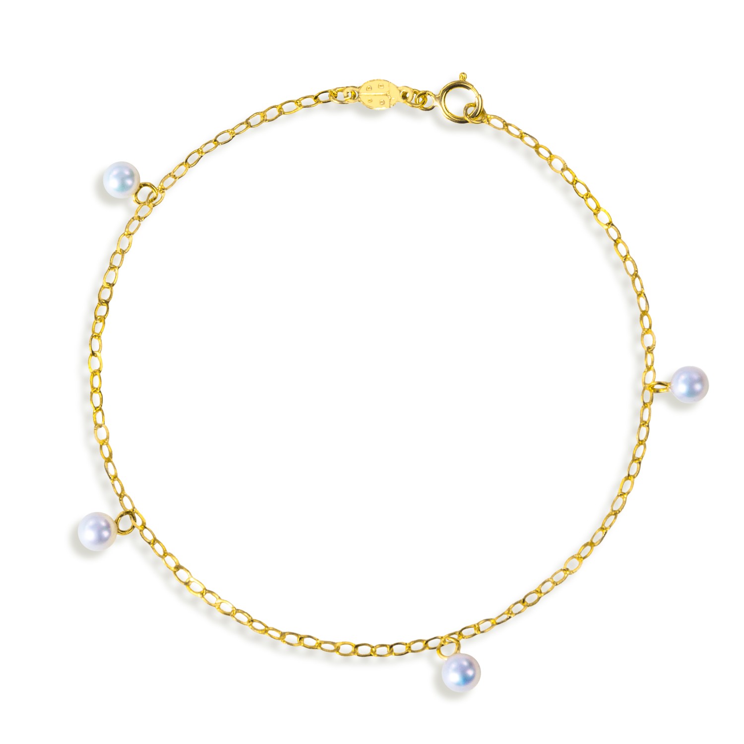 Bracciale in Oro 9 Kt e Perle  Ref. A0581G9 - FACCO
