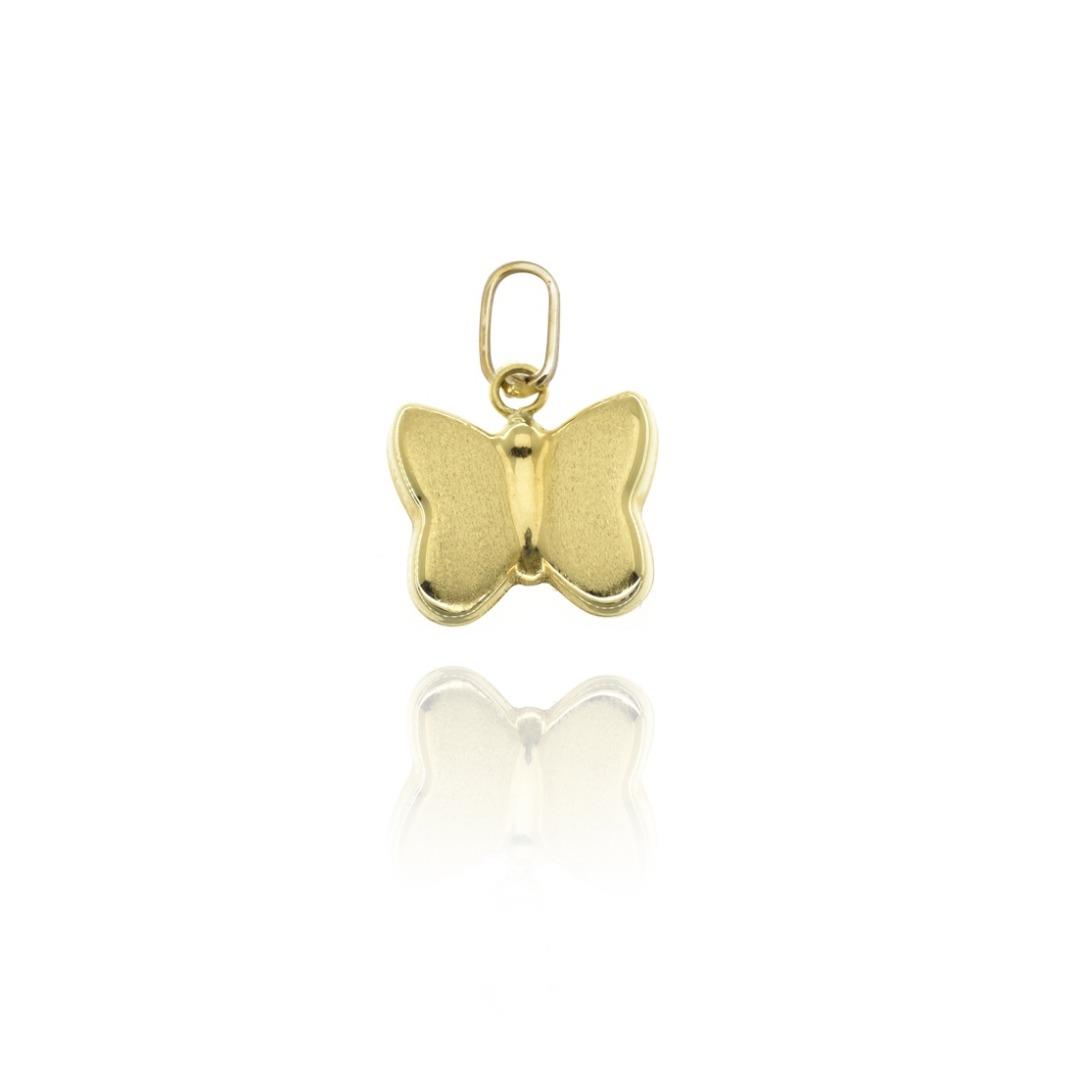 Ciondolo in Oro Giallo Simbolo Farfalla Ref. 703090 - FACCO