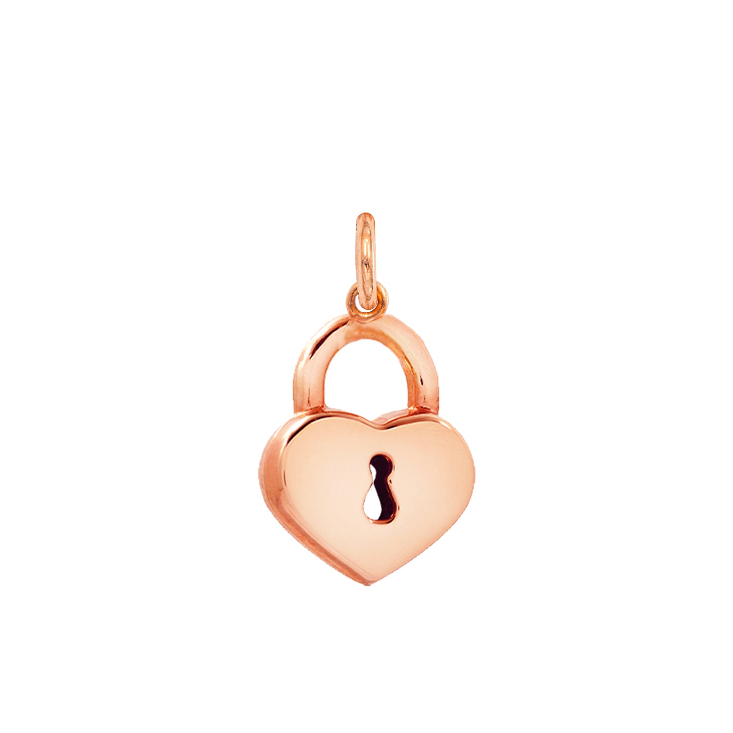 Charm Cuore Lucchetto in Oro 9 Kt  Ref. A0113R9 - FACCO