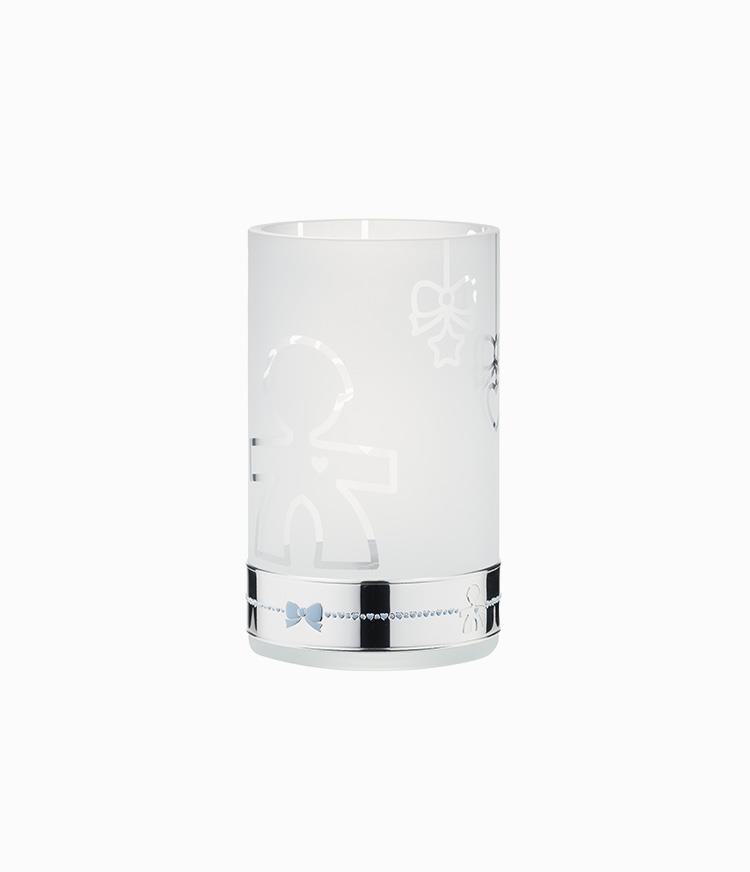 LAMPADA LEBEBE - Lampada Bimbo in vetro satinato e lucido Ref. LB 219/01 C - LEBEBÉ