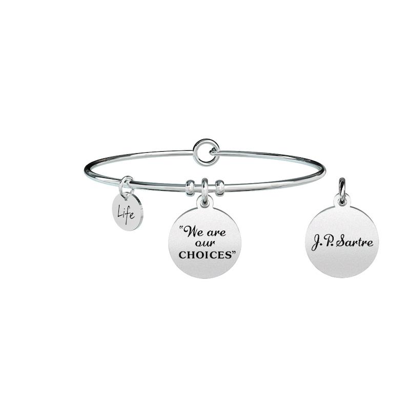 Gioielli Kidult - Bracciale in acciaio 316L Ref. 731301 - KIDULT