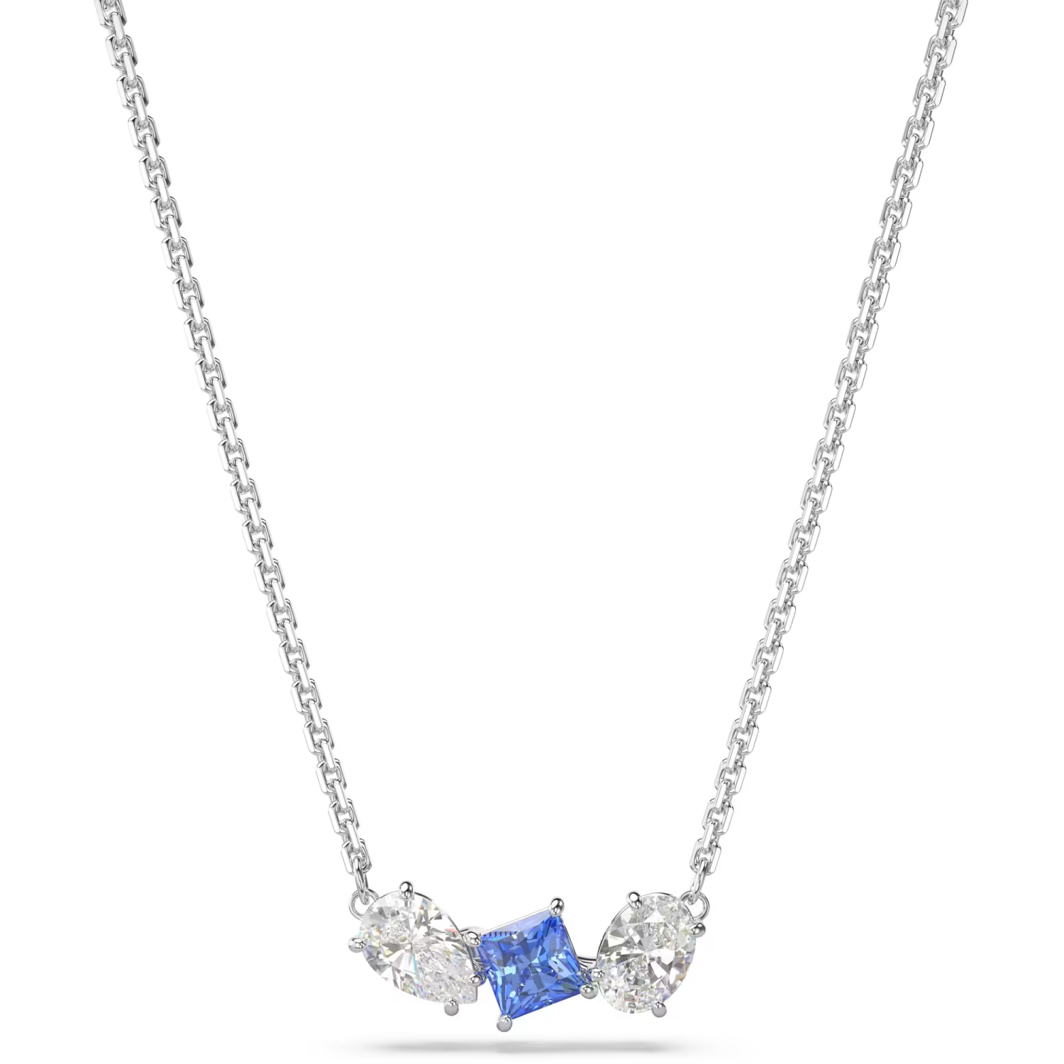 Pendente Mesmera Taglio misto, Blu, Placcato rodio Ref. 5668276 - SWAROVSKI