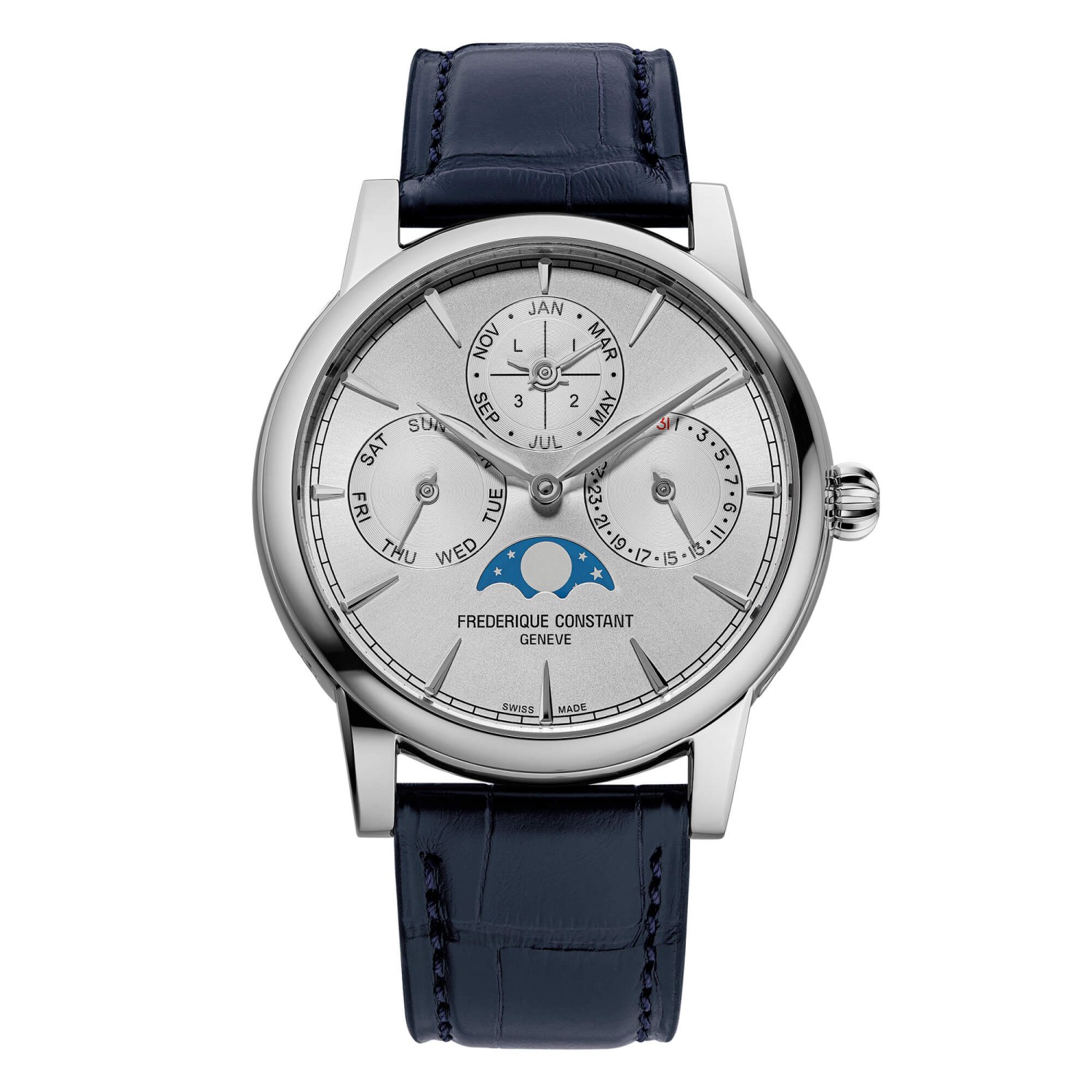 Orologio Frederique Constant Uomo Manufacture Classic Perpetual Calendar Ref. FC-776S3H6 - FREDERIQUE CONSTANT