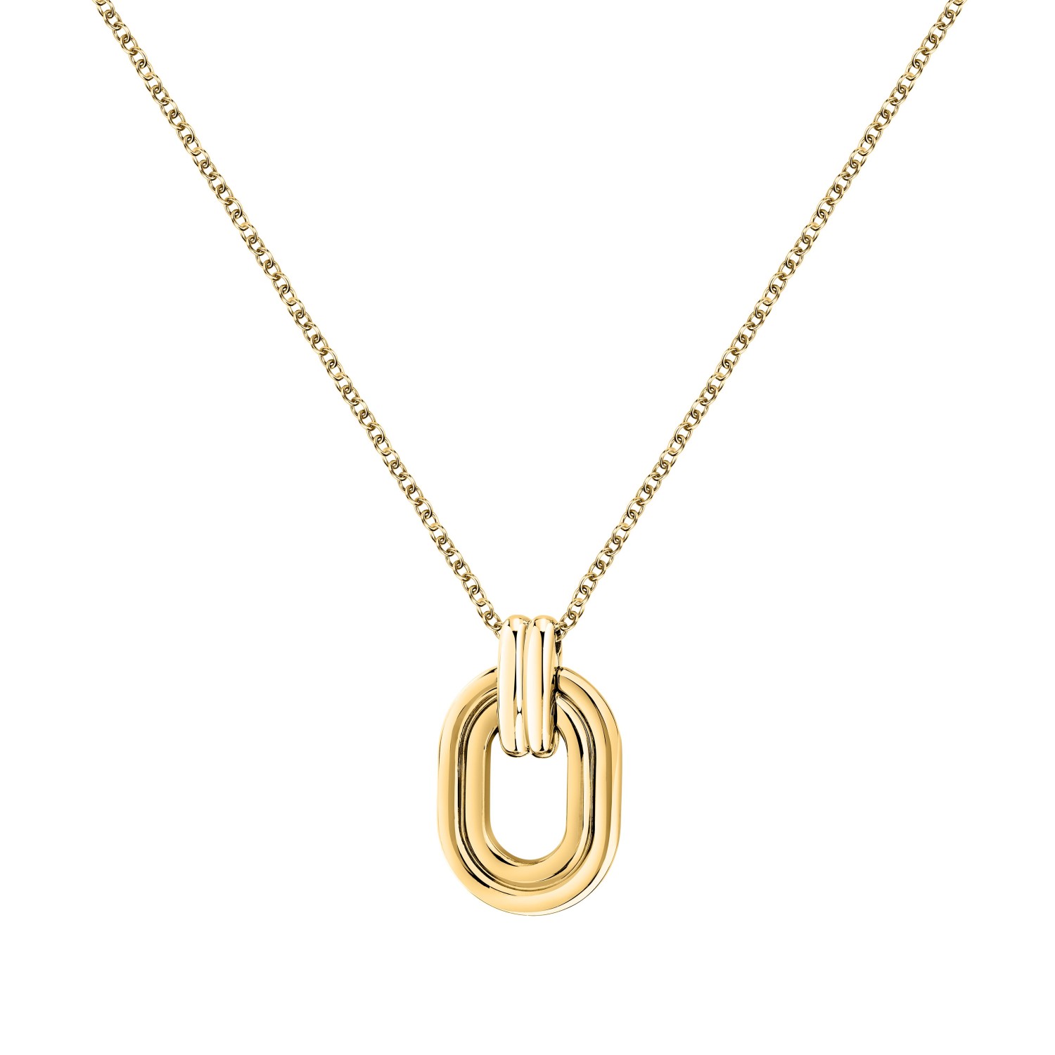 Collana Morellato Vintage in acciaio, con finitura oro giallo - SAZJ03 - MORELLATO