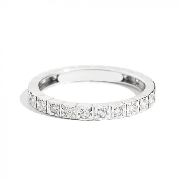 Anello Recarlo - Girodito Face Cube Modello R39GD906/D015 - RECARLO