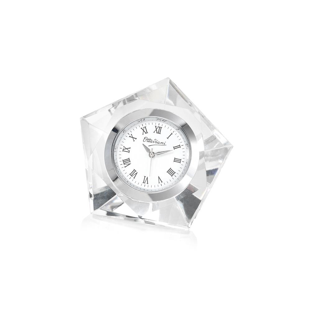 Orologio da Tavolo Ottaviani - Cristallo Ref. 29769 - OTTAVIANI