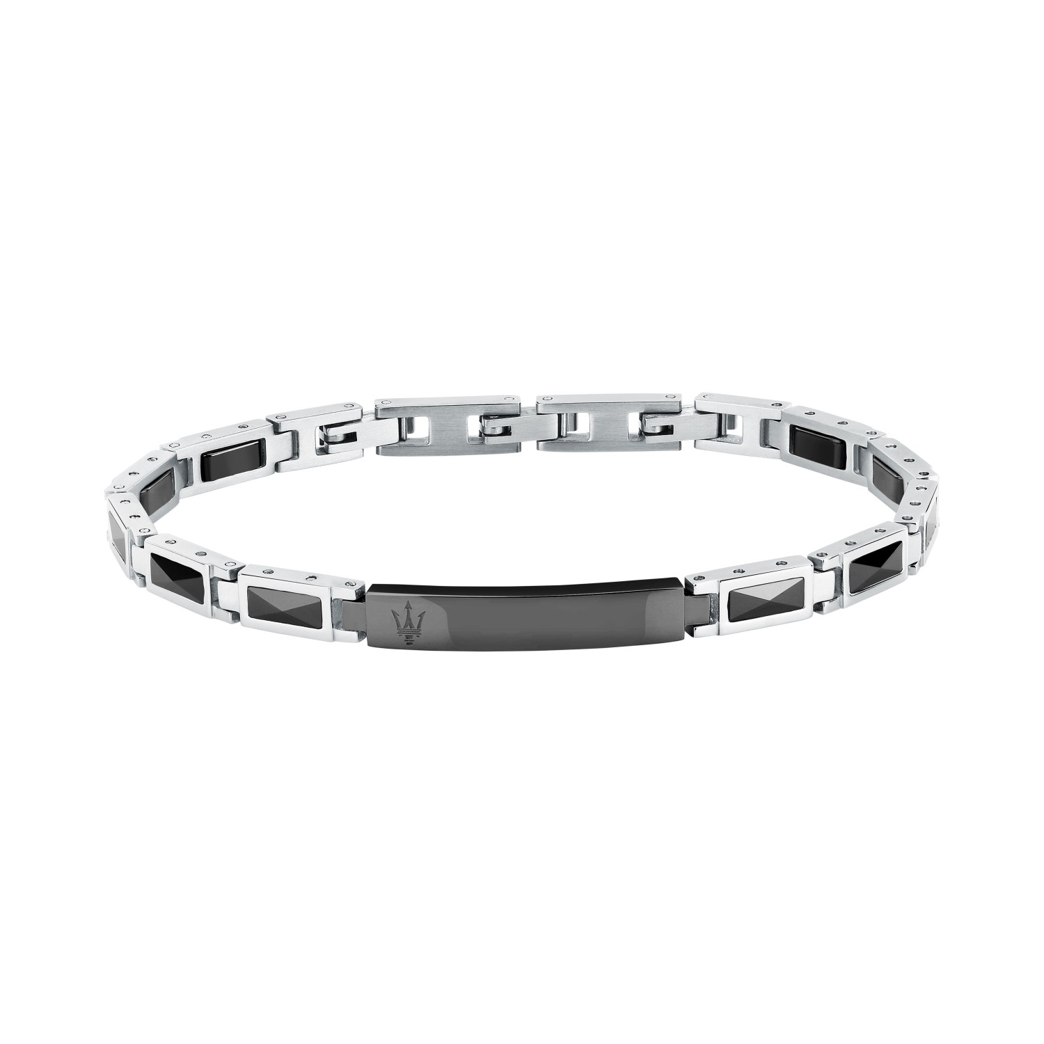 Bracciale da uomo Maserati Ceramic in Acciaio - JM226ATZ79 - MASERATI