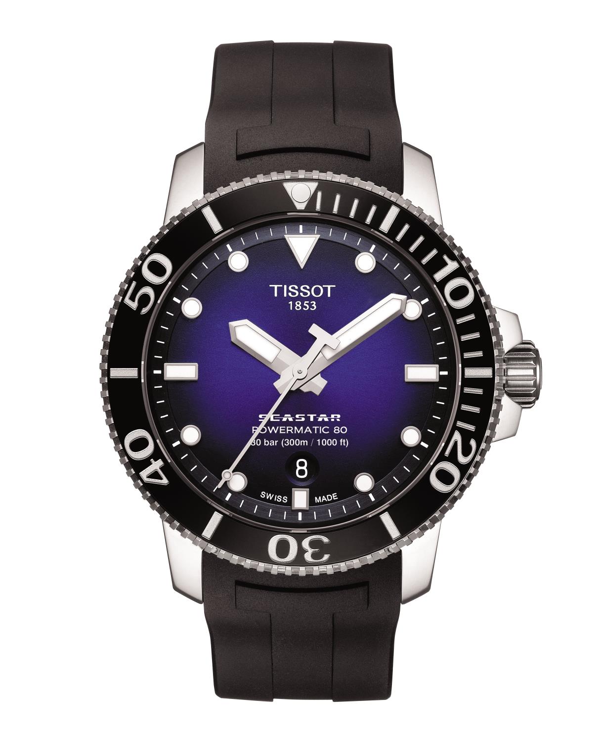 Orologio Tissot Seastar 1000 Powermatic 80 Ref. T1204071704100 - TISSOT