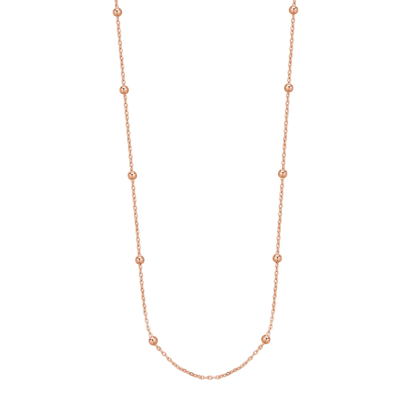 Rosato - Collana lunga STORIE argento 925/1000, galvanica oro rosa Ref. RZC057 - ROSATO
