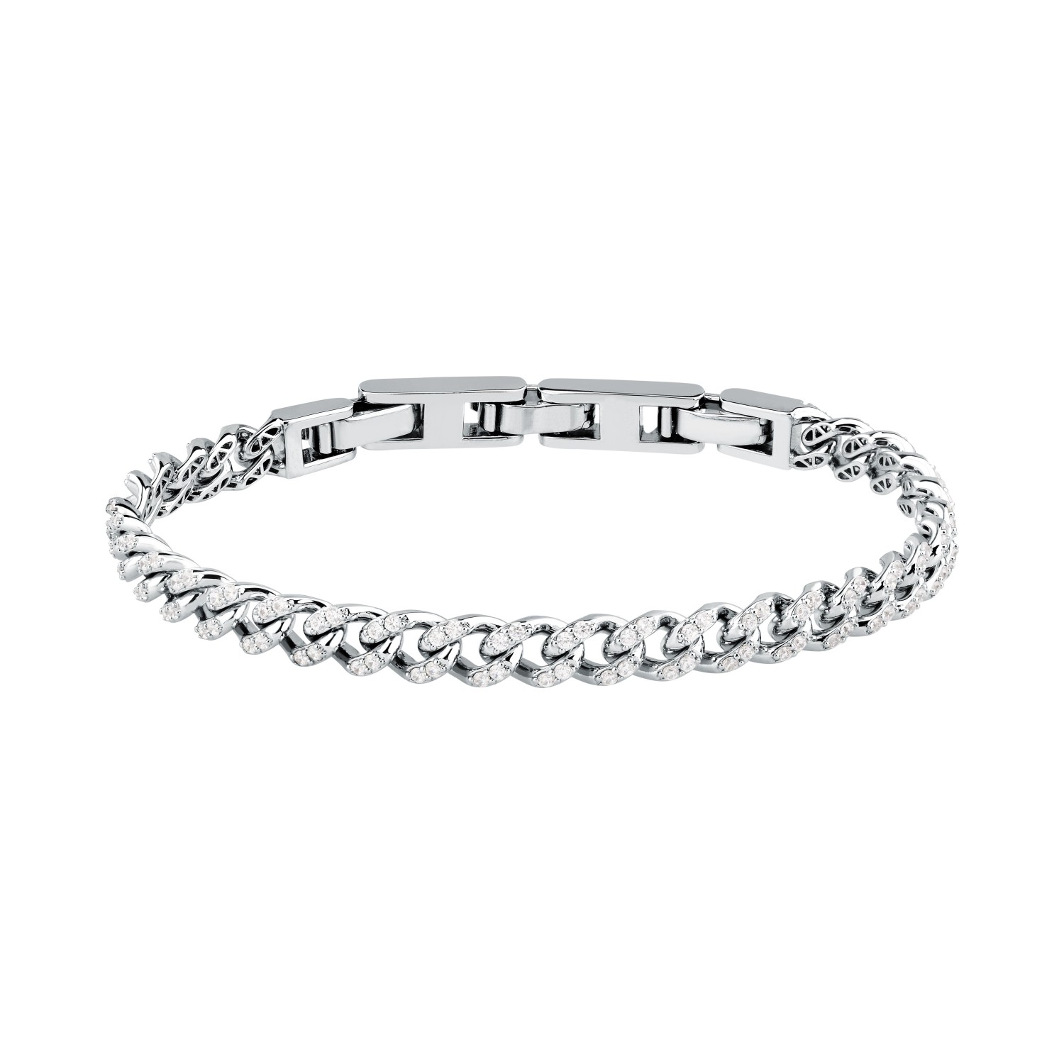 Bracciale Morellato Trame in argento 925, con zirconi - SAAG09 - MORELLATO