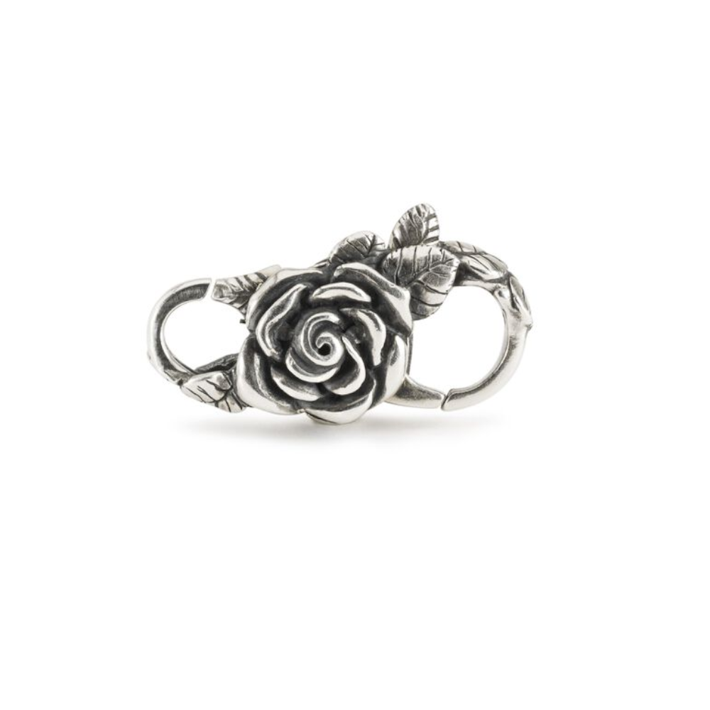 Trollbeads Bead in Argento - Chiusura Rosa Ref. TAGLO-00070 - TROLLBEADS