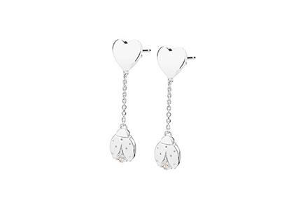 ORECCHINI ROSATO - SOGNI argento Ref. RSO32 - ROSATO