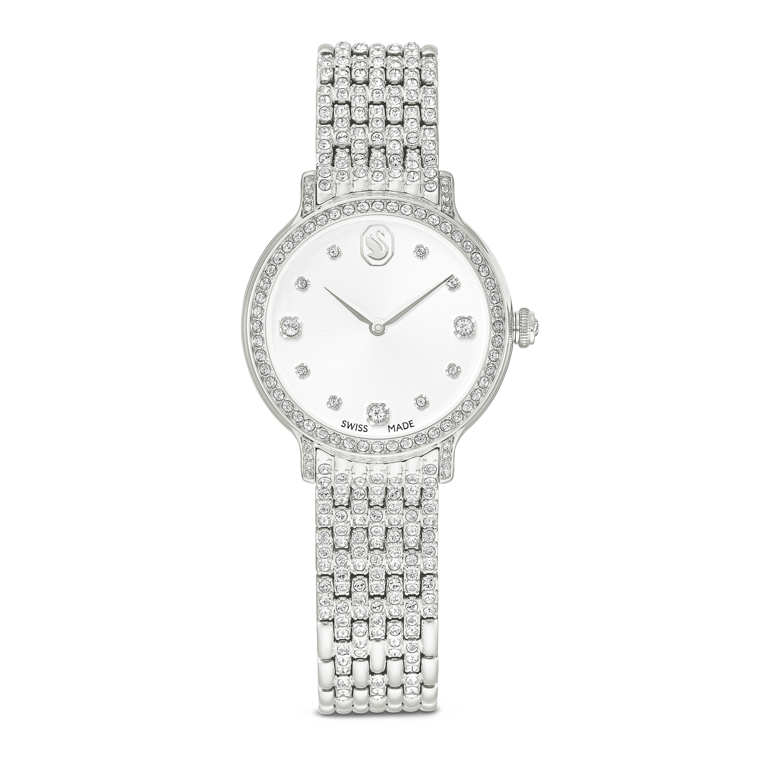 Swarovski - Orologio Imber, Fabbricato in Svizzera, Bracciale di metallo, Tono argentato, Acciaio inossidabile Ref. 5741229 - SWAROVSKI