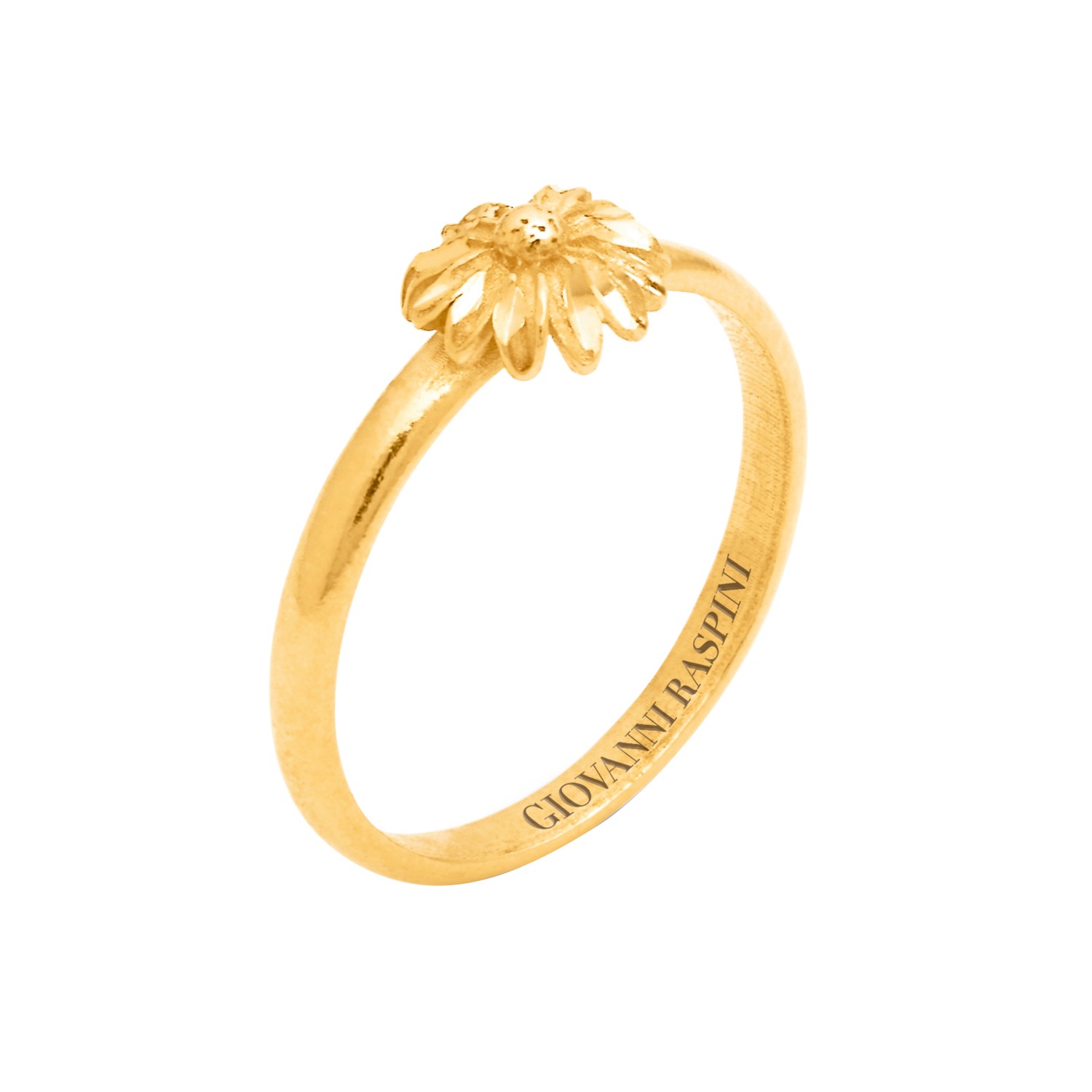Giovanni Raspini - Anello Margherita Luce Dorato Mis.16 Ref. 12344/16 - GIOVANNI RASPINI