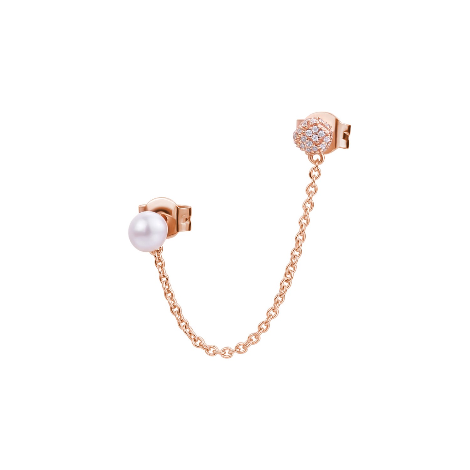 Mono Orecchino Rosato - Azzurra Ref. RZAZ022 - ROSATO