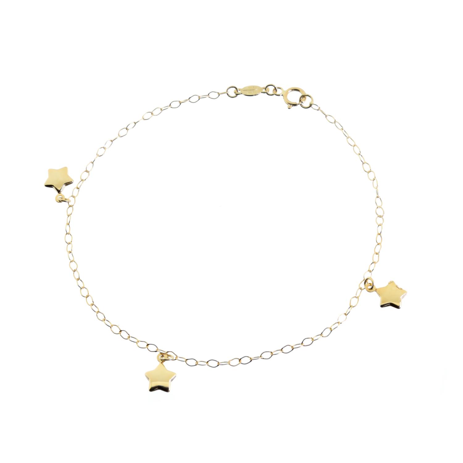 Bracciale in Oro Giallo Simbolo Stelle Ref. 765917 - FACCO
