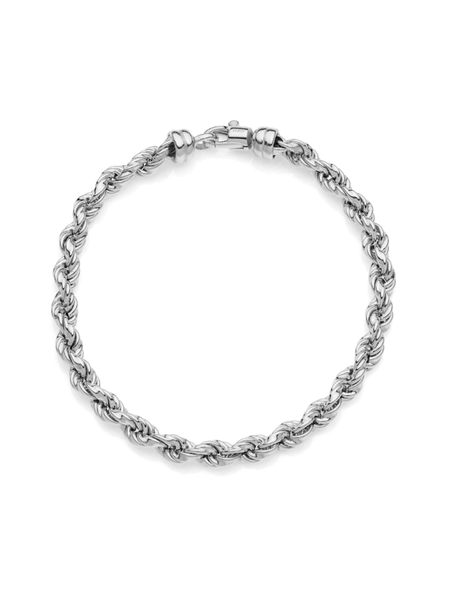 UNOAERRE - Bracciale catena corda in argento Ref. 6379 - UNOAERRE