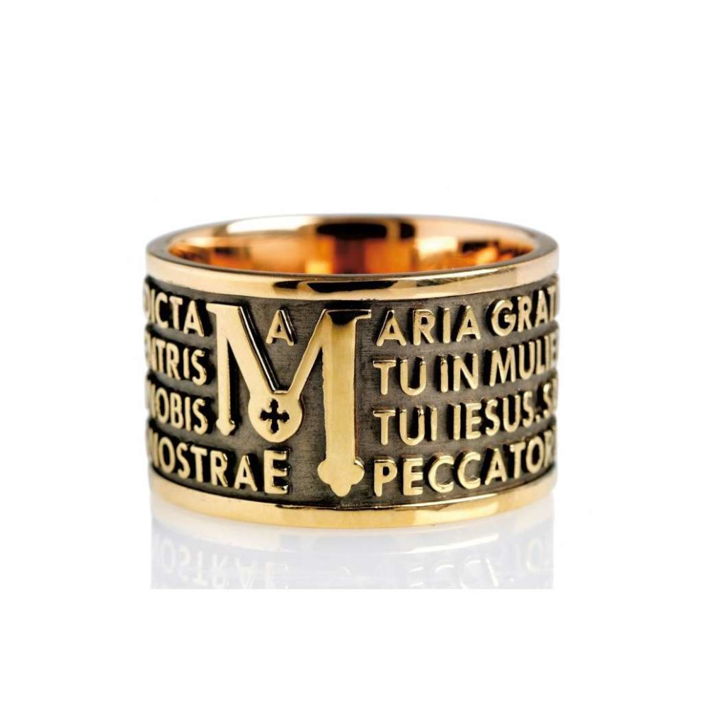 Anello TUUM - Tuam Argento Bronzato Mis.12 Ref. TUAMLA90B00-12 - TUUM