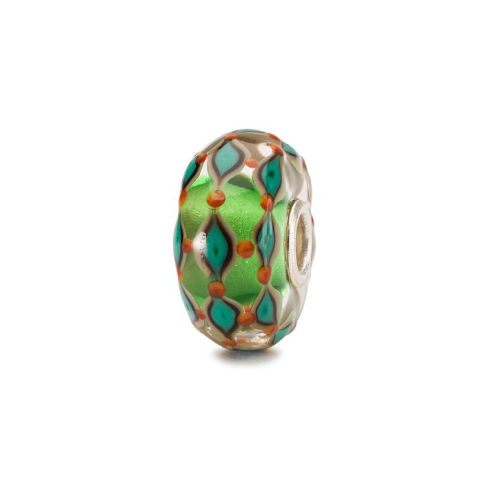 Trollbeads Bead in Vetro - Prato Verde Ref. TGLBE-20134 - TROLLBEADS