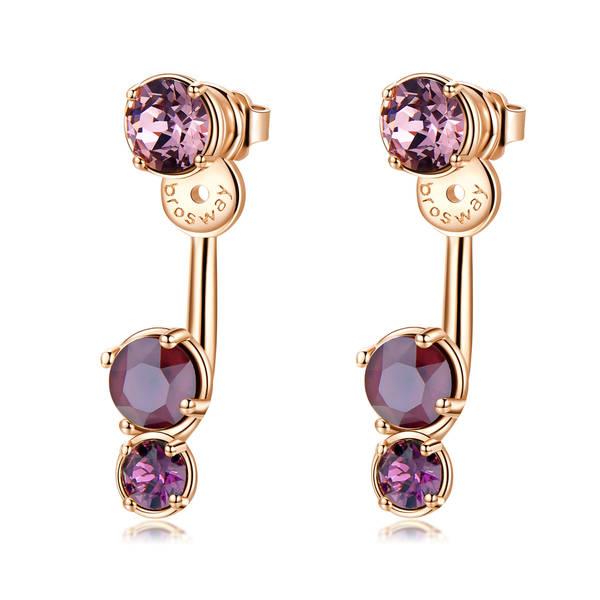 ORECCHINI BROSWAY - Orecchini AFFINITY in ottone e galvanica oro rosa  Ref. BFF74 - BROSWAY