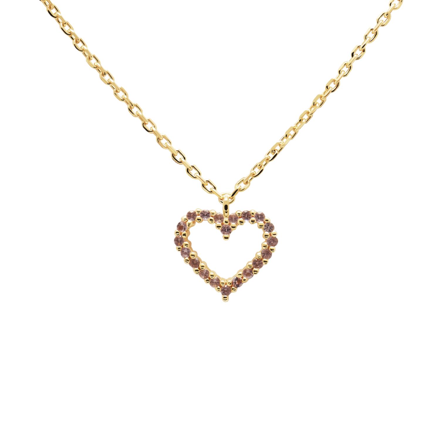 Collana PDPaola Lavander Heart Ref. CO01-224-U - PDP