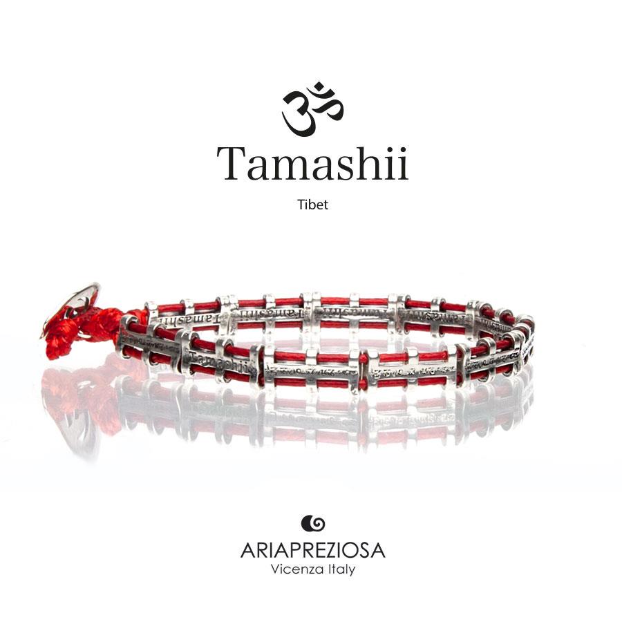 Bracciale Tamashii Bandiere Tibetane small rosso Ref.BHS924-S5R - TAMASHII