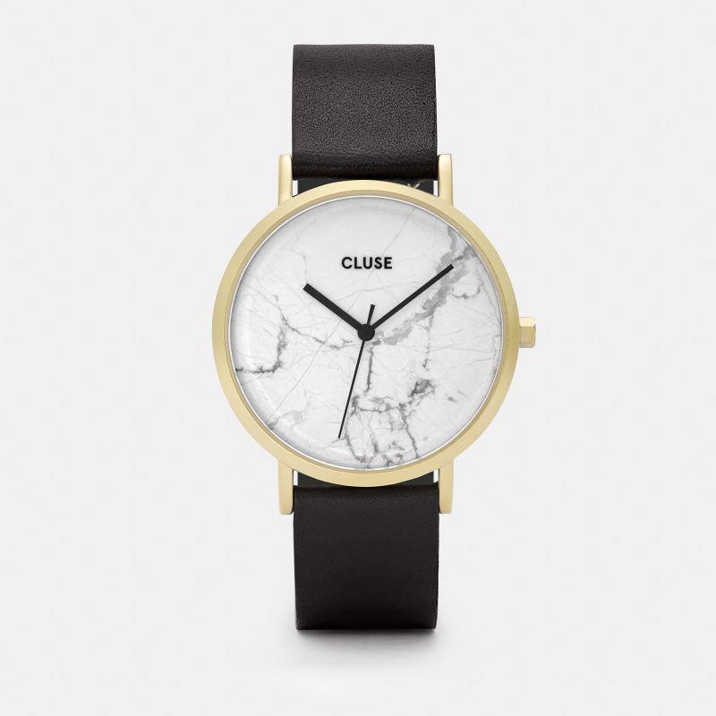OROLOGIO CLUSE - La Roche Gold White Marble/Black Ref. CLUCL40003 - CLUSE