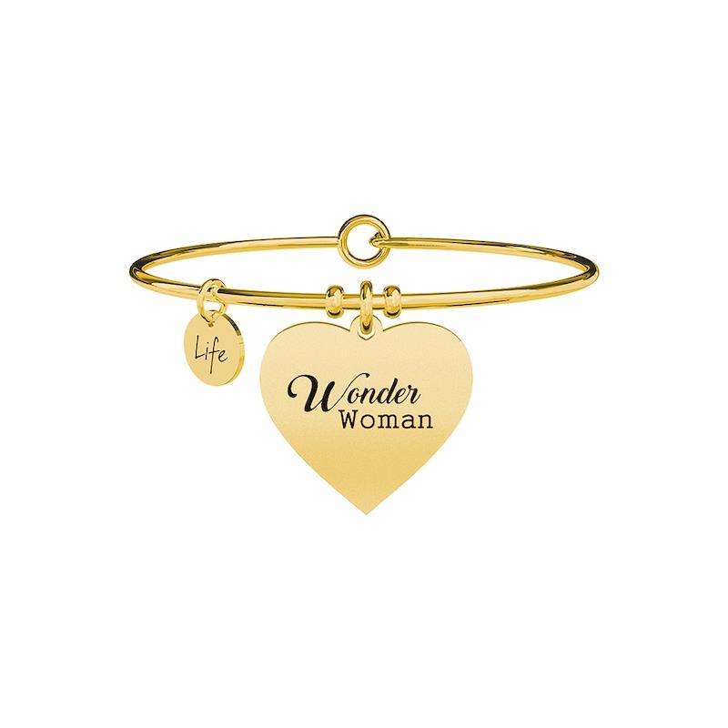 Gioielli Kidult - Bracciale in acciaio 316L e Pvd Gold Ref. 731646 - KIDULT