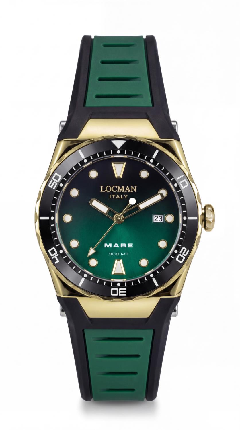 Orologio Locman Uomo Mare 300MT 0563Y34Y-YYKGYGSD - LOCMAN