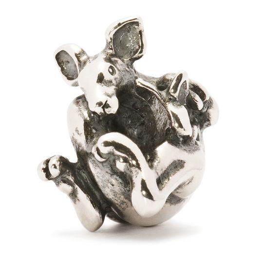Trollbeads Bead in Argento - Mamma Canguro Ref. TAGBE-50014 - TROLLBEADS