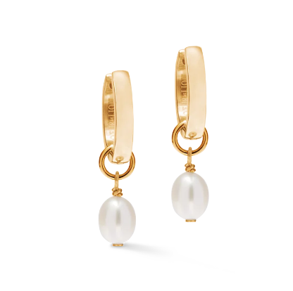 Coeur De Lion -  Orecchini Cosmic Pearls deep oro Ref. 1135/21-1110 - CDL