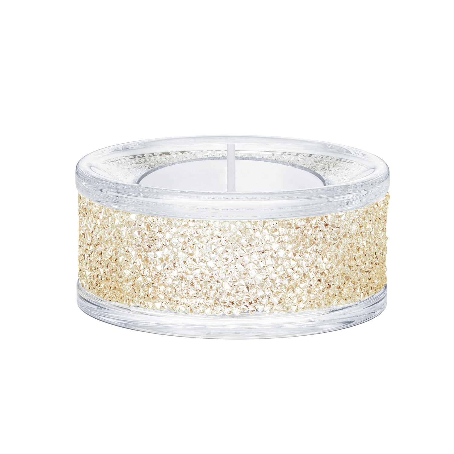 Swarovski - Portacandele Shimmer, tono dorato Ref. 5428724 - SWAROVSKI