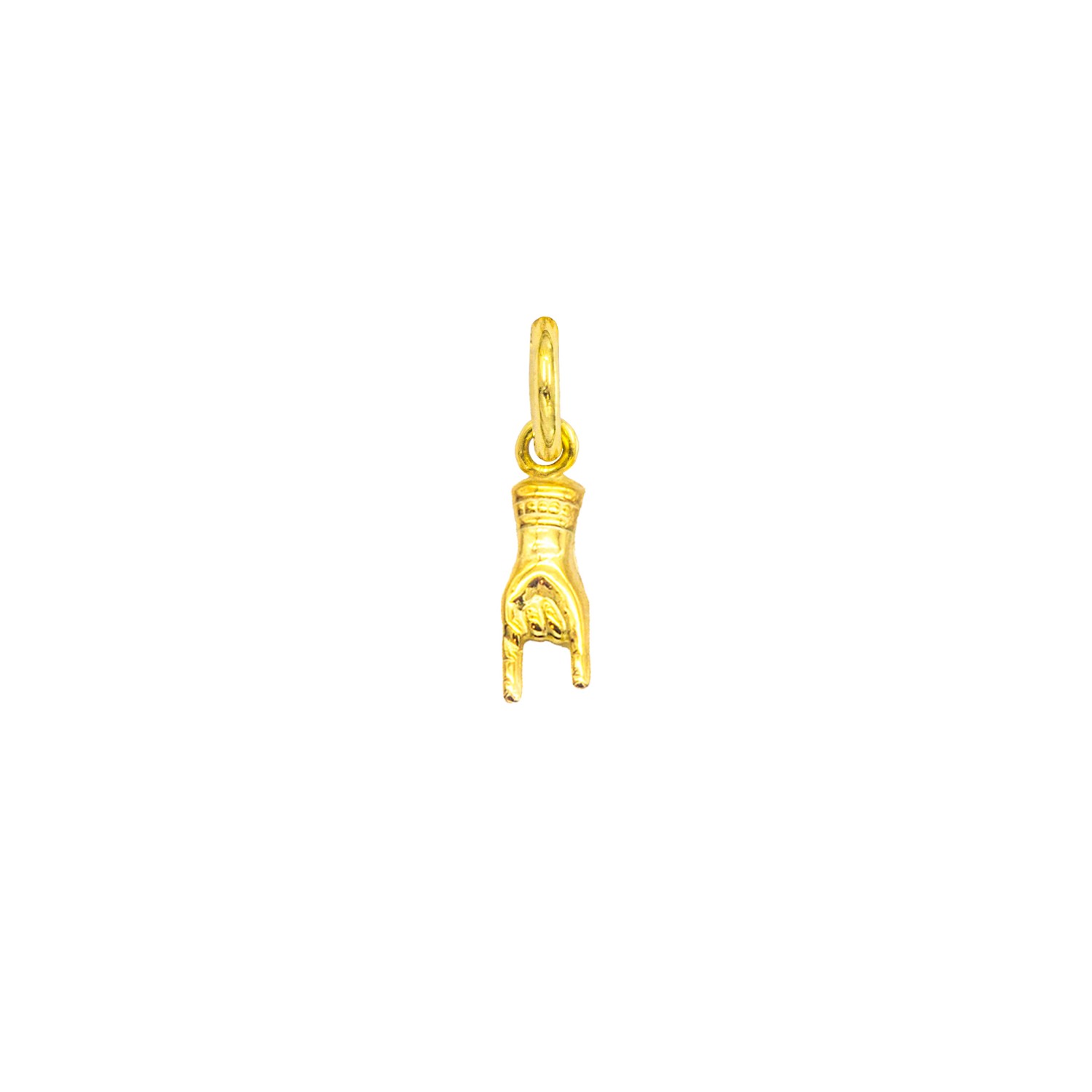 Charm Corna in Oro 9 Kt  Ref. A0207G9 - FACCO
