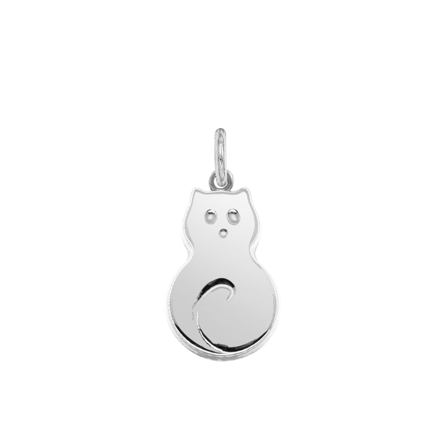 Charm Gatto in Oro 9 Kt  Ref. A0174B9 - FACCO