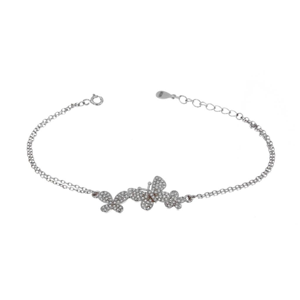 Bracciale Farfalla Grande in Argento - BARTOCCINI 925