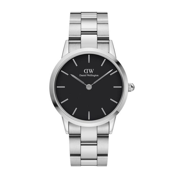 Orologio Daniel Wellington - Iconic Link Black-Silver 36 mm Ref. DW00100204 - DANIEL WELLINGTON
